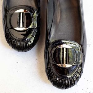 9.5 Stuart Weitzman Patent Leather Flats
